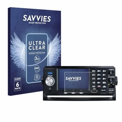 Afbeelding van Savvies (6 Stuks) Schermbeschermer voor Uniden SDS200E Screen Protector Ultra Transparant