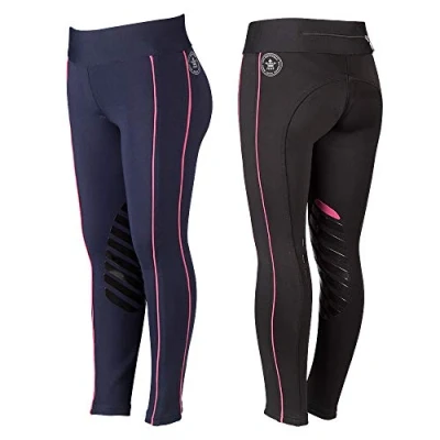 Afbeelding van PFIFF 102846 &#039;Larissa&#039; rijlegging voor dames en kinderen met kniegrip, 38 maten, donkerblauw