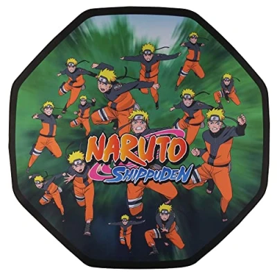 Afbeelding van Konix Naruto, Kage Bunshin no Jutsu, vloerbeschermingsmat, voor bureaustoelen, groen