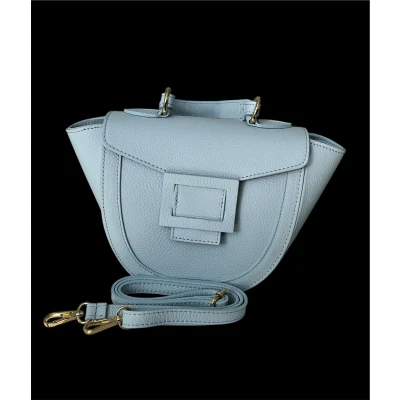 Afbeelding van Tas Handtas Schoudertas Lichtblauw Babyblauw Leer Afneembare schouderband Trendy Nieuwe collectie Zomer Lente