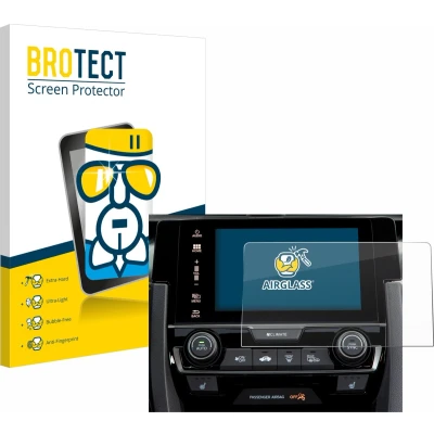 Afbeelding van BROTECT Glas Screen Protector voor Honda Civic 2020 Infotainment System Schermbeschermer [9H Hardheid, Beschermglas Folie niet Gehard Glas]