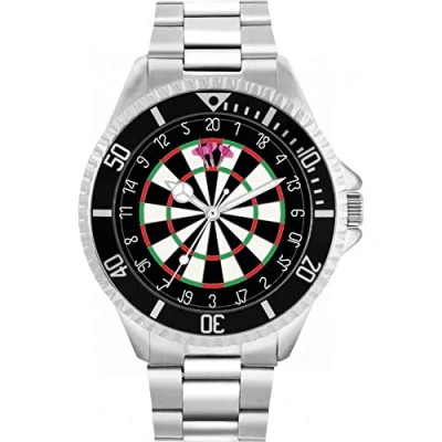 Afbeelding van Toff London Roze Dartboard 180 horloge