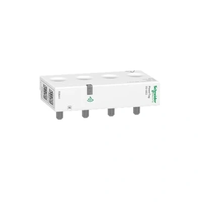 Afbeelding van Schneider Electric R9M41 PowerTag Resi9 M63, 3P+N, inbouw boven, verbinding met Wiser Gateway, stroomonderbreker Made in Germany