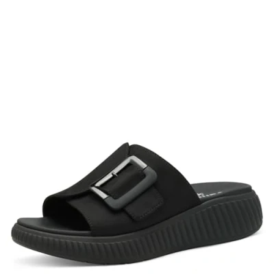 Afbeelding van Jana Damessandalen Vegan sandalen, zwart, 38 EU, EU
