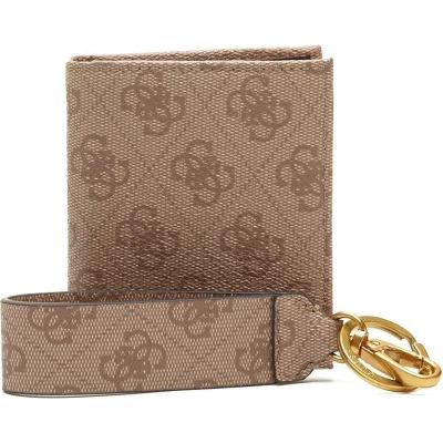 Afbeelding van GUESS Vezzola Heren Billfold Portemonnee Kunstleer bruin