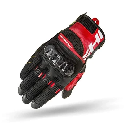Afbeelding van SHIMA X BREEZE 2 RED, zomer heren mesh korte motorhandschoenen (rood, XXL)