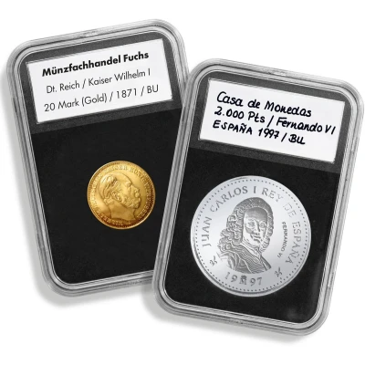 Afbeelding van Muntcapsules Slab geschikt voor munten Ø 34 mm.