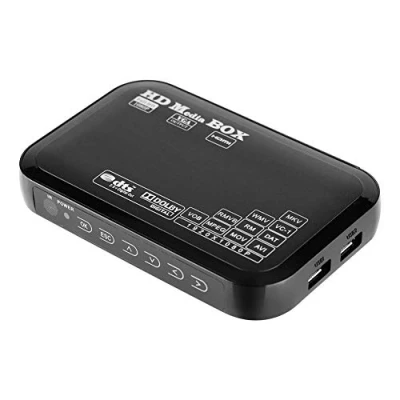 Afbeelding van Media Box Full HD Video Player 110 240 V 1080 P ondersteunt alle gangbare HD, USB MMC RMVB MP3 AVI MKV (EU)