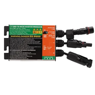 Afbeelding van 1600W Solar Grid Tie Inverter, MPPT Pure Sine Wave Micro 10,8V Tot 30V DC Input Naar AC 180V 280V Output Inverter voor 12V 24V Batterij Zonnepaneel Outdoor