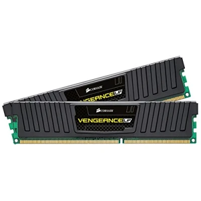 Afbeelding van Corsair CML16GX3M2A1600C10 Vengeance Low Profile 16GB (2x8GB) DDR3 1600 Mhz CL10 XMP Performance Desktop Memory ,16GB 1600Mhz Zwart