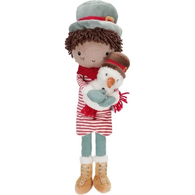 Afbeelding van Little Dutch Knuffelpop Kerst Jake 35cm