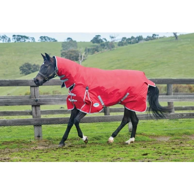 Afbeelding van Weatherbeeta ComFiTec Classic Combo Neck Medium 220g Red/Silver/Navy