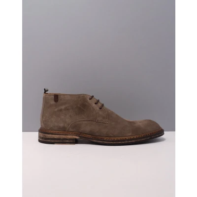 Afbeelding van Floris van Bommel Veterschoenen Taupe Heren Maat 43