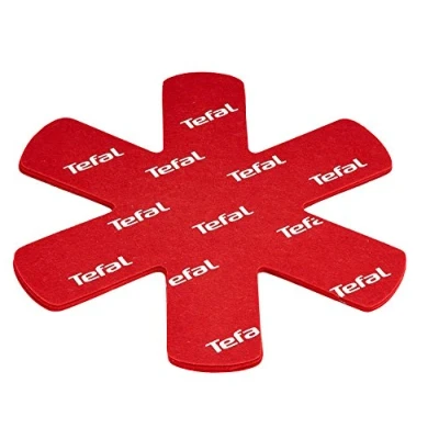 Afbeelding van Tefal K2203004 panbeschermers 38 x 36 1 cm rood 4 stuks