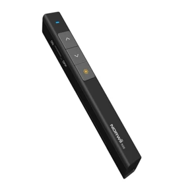 Afbeelding van NORWII N26 Wireless Presenter Remote PowerPoint Clicker Customize Buttons 100M/328FT Long Control Distance Presentation for Mac/Computer/Laptop