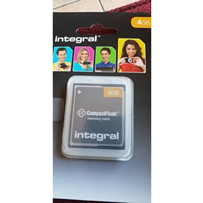 Afbeelding van Integral Memory card Compactflash 4GB INCF4GV2