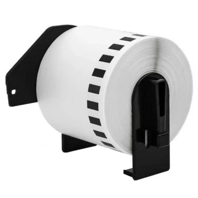 Afbeelding van Geschikt Brother DK 22205 compatible labels, 62 mm x 30,48 Alleeninkt
