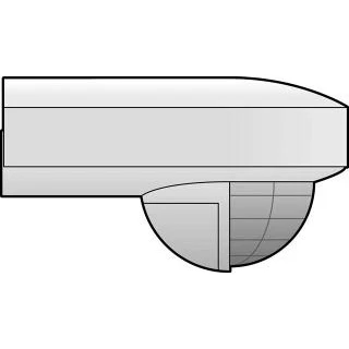 Afbeelding van Niko automatic systems bewegingsmelder met detectie bereik van 0 tot 14 m voor buiten 350 20050