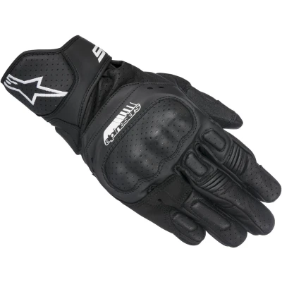 Afbeelding van Alpinestars SP 5 geperforeerde Motorfiets Handschoenen, zwart, afmeting M voor man