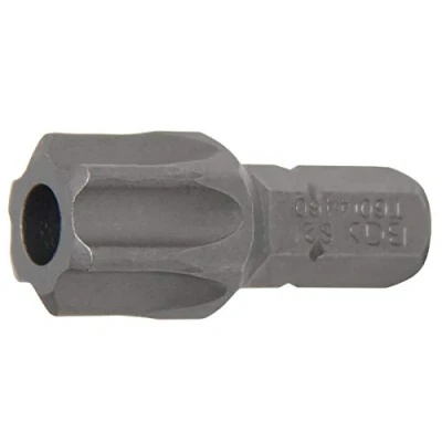 Afbeelding van BGS 4460 Bit lengte 30 mm 8 (5/16&quot;) buitenzeskant T profiel (voor Torx) met boring T60