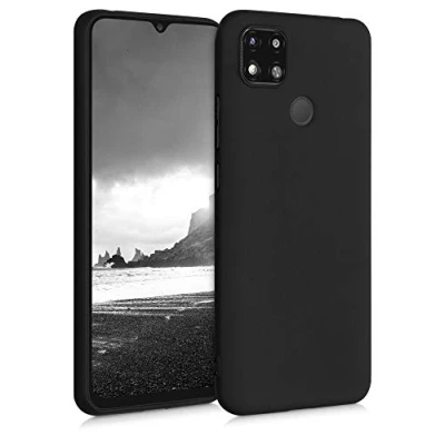 Afbeelding van kwmobile telefoonhoesje geschikt voor Xiaomi Redmi 9C Hoesje smartphone Back cover in mat zwart