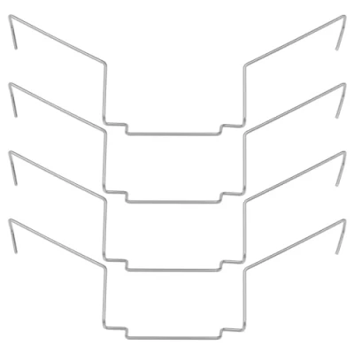 Afbeelding van Create idea 4 stks 12 cm roestvrij staal CPU koellichaam ventilator draad gesp dikte ongeveer 2,5 compatibel met Xuanbing 400 Donghai X4/X5