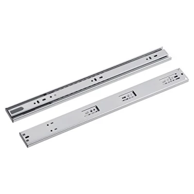 Afbeelding van Metafranc Precisie kogelprecisie volledig uittrekbaar 400 mm lengte 35 kg draagkracht Soft Close demping licht loopgedrag zijwandgeleiding/uittrekbaar op wieltjes/ladegeleiders / 380939
