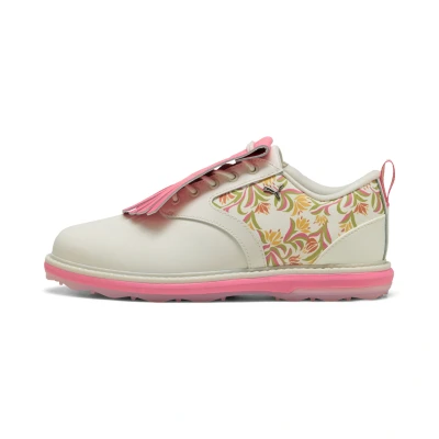 Afbeelding van PUMA x DANI DAZEY Avant golfschoenen voor Dames, Roze/Geel/Wit, Maat 38
