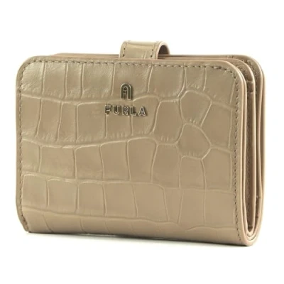 Afbeelding van FURLA Camelia Compact Wallet S Greige