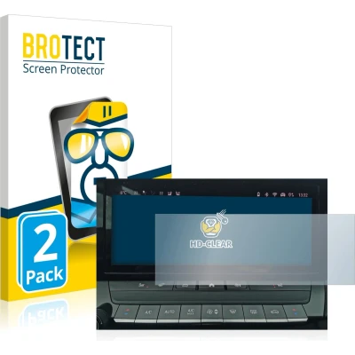 Afbeelding van BROTECT (2 Stuks) Schermbeschermer voor Opel Astra L 2022 Navigationssystem Screen Protector Transparant