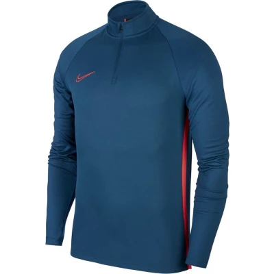 Afbeelding van Nike Dry Academy Drill Top Sporttrui Maat S Unisex blauw/roze