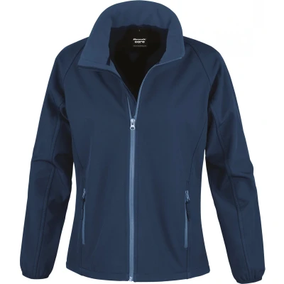 Afbeelding van Result Core Ladies Printable Soft Shell R231F Navy / M