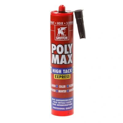 Afbeelding van Griffon Poly Max High Tack Express montagekit Komo zwart