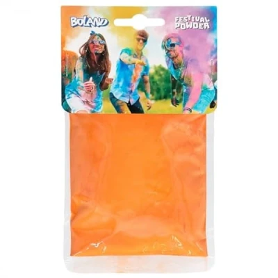 Afbeelding van Holi kleurpoeder 70 g oranje