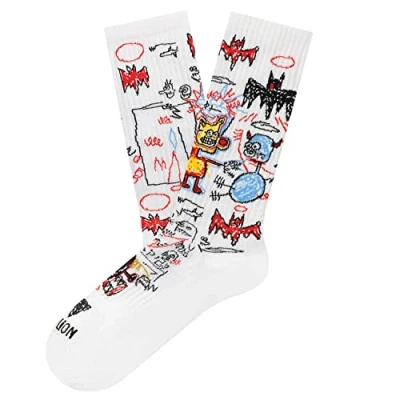 Afbeelding van Jimmy Lion sokken athletic basquiat batman multi (Basquiat) 36 40
