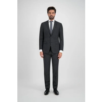 Afbeelding van Gents MM colbert Wol grijs Maat 24