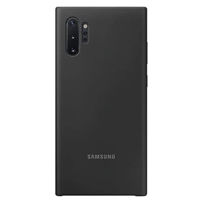 Afbeelding van Samsung Silicone Cover (EF PN975) voor Galaxy Note10+ 5g, zwart