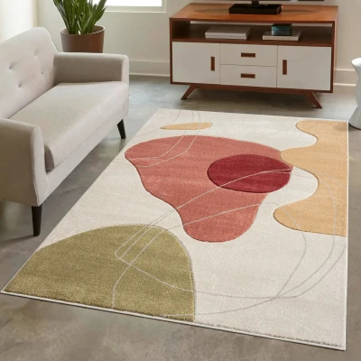Afbeelding van Bonito Everest 3D Laagpolig Vloerkleed Tapijt Multi 140x200 cm Rechthoek Polypropyleen Tapijtenloods