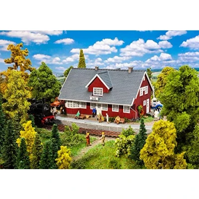 Afbeelding van Faller Swedish railway station FA110160 modelbouwsets, hobbybouwspeelgoed voor kinderen, modelverf en accessoires