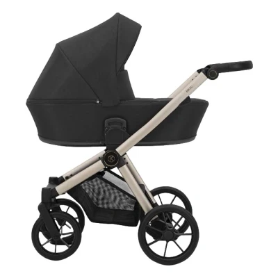 Afbeelding van Kunert Brav Black/Champagne 2 in 1 Kinderwagen BR 01