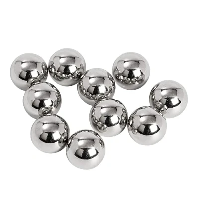 Afbeelding van Ideen mit Herz Roestvrij stalen kogels, diameter 15 mm, 10 stuks