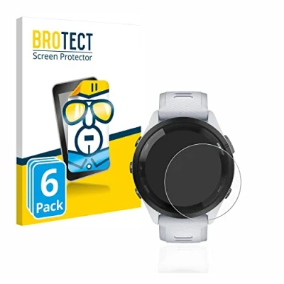 Afbeelding van BROTECT (6 Stuks) Schermbeschermer voor Garmin Forerunner 265 (46 mm) Screen Protector Transparant