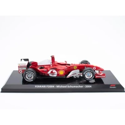 Afbeelding van Formule 1 1/24 auto compatibel met FERRARI F2004 Michael Schumacher 2004 OR033