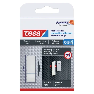Afbeelding van Dubbelzijdige powerstrip Tesa behang en pleisterwerk 0.5kg