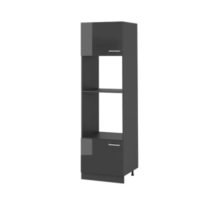 Afbeelding van Vicco Magnetronkast R Line, Antraciet Hoogglans/Antraciet, 60 cm