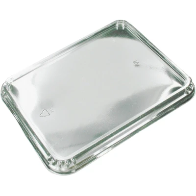 Afbeelding van Klika Deksel menubak Gerecycled PET rechthoekig 226x177x transparant
