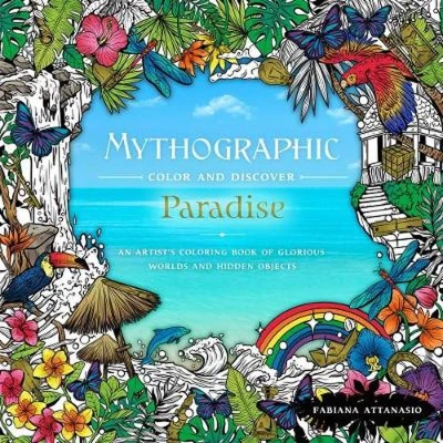 Afbeelding van Mythographic Color &amp; Discover: Paradise: An Artist&#039;s Coloring Book of Glorious Worlds and Hidden Objects