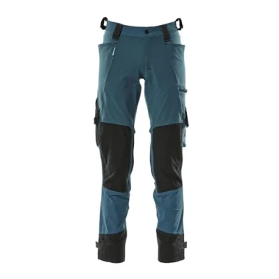 Afbeelding van Mascot Advanced Broek met kniezakken 17079 311 donkerpetrol C46 76