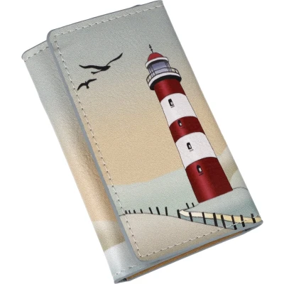 Afbeelding van Goebel Scandic Home Sleuteltasje Lighthouse Kunstleer 10cm