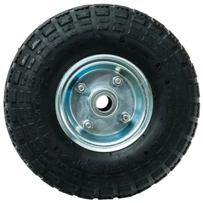 Afbeelding van Opblaasbaar wiel 25,4 cm (10 inch), metaal, 260 x 85 mm, gat 20 mm